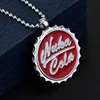 FALL Series OUT Necklace  Beverage Bottle Cap Style Pendant Necklace Everyday Wear Fashion Accessory Party Gifts 4