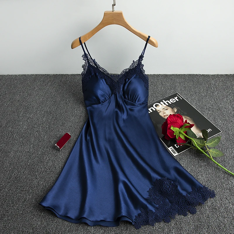 Ice silk 329 navy blue