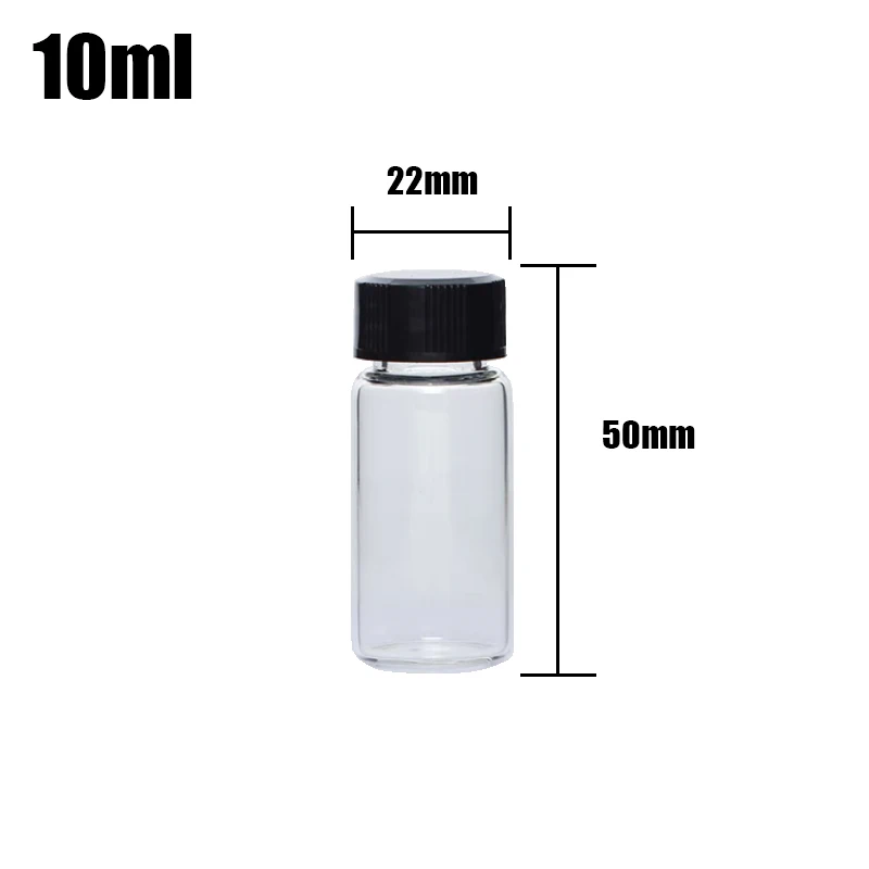 エッセンシャルオイルボトル 15ml 10個セット エッセンシャルミニオイルボトル,5 ml, 10 ml, 15 ml, 20 ml, 30