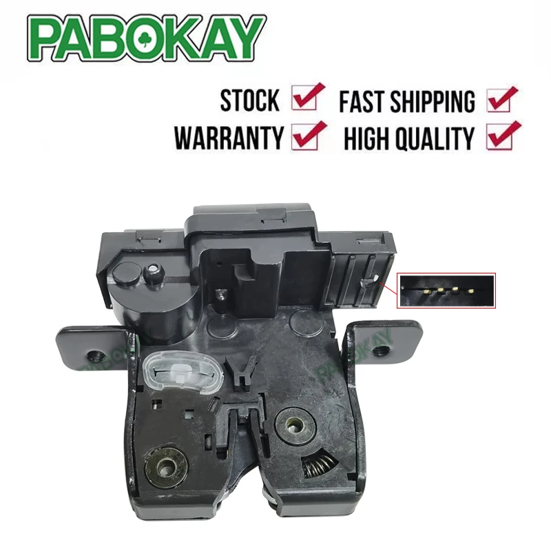 Tailgate Boot Lock Latch Mechanism 905022DX0A Replacement Tailgate Boot Lock Latch Catch Mechanism Fit for Micra Qashqai Tiida 