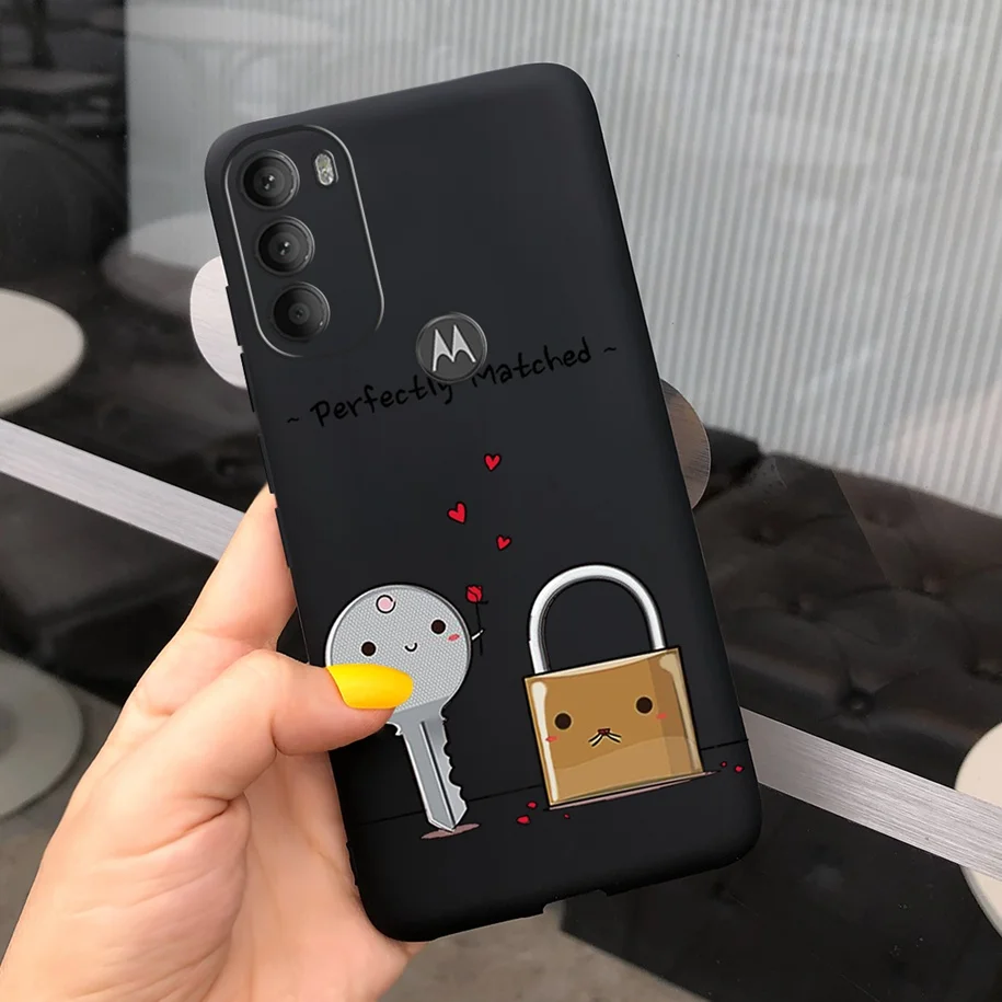 Charming Love Heart Silicone Phone Case - Cartoon Soft Bumper Cover