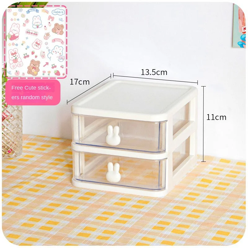 Children Hair Accessories Storage Box Organizer Plastic Drawer Desktop Hair  Clip Jewelry Head Rope Rubber Band Organizer Box - AliExpress