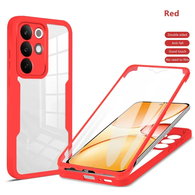 360° Protection Cover with Double-Sided Front Film Screen Protector