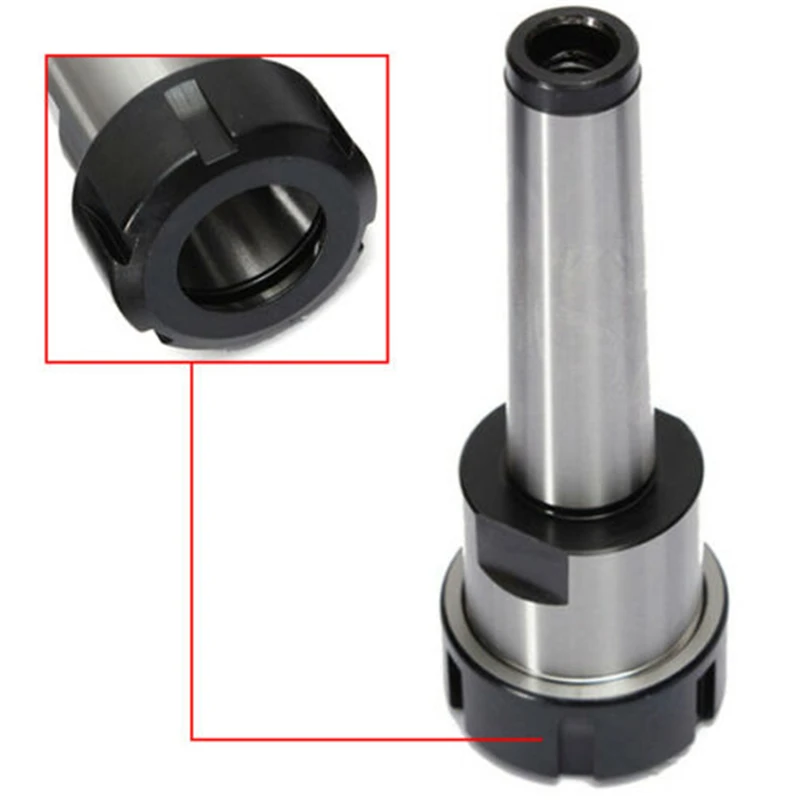 Porte-Mandrin C8-ER11A-100L Queue Droite 8 Mm – Extension Fraisage CNC Tour, Métal Haute Précision, Grande Rigidité Pour Profondeur Usinage