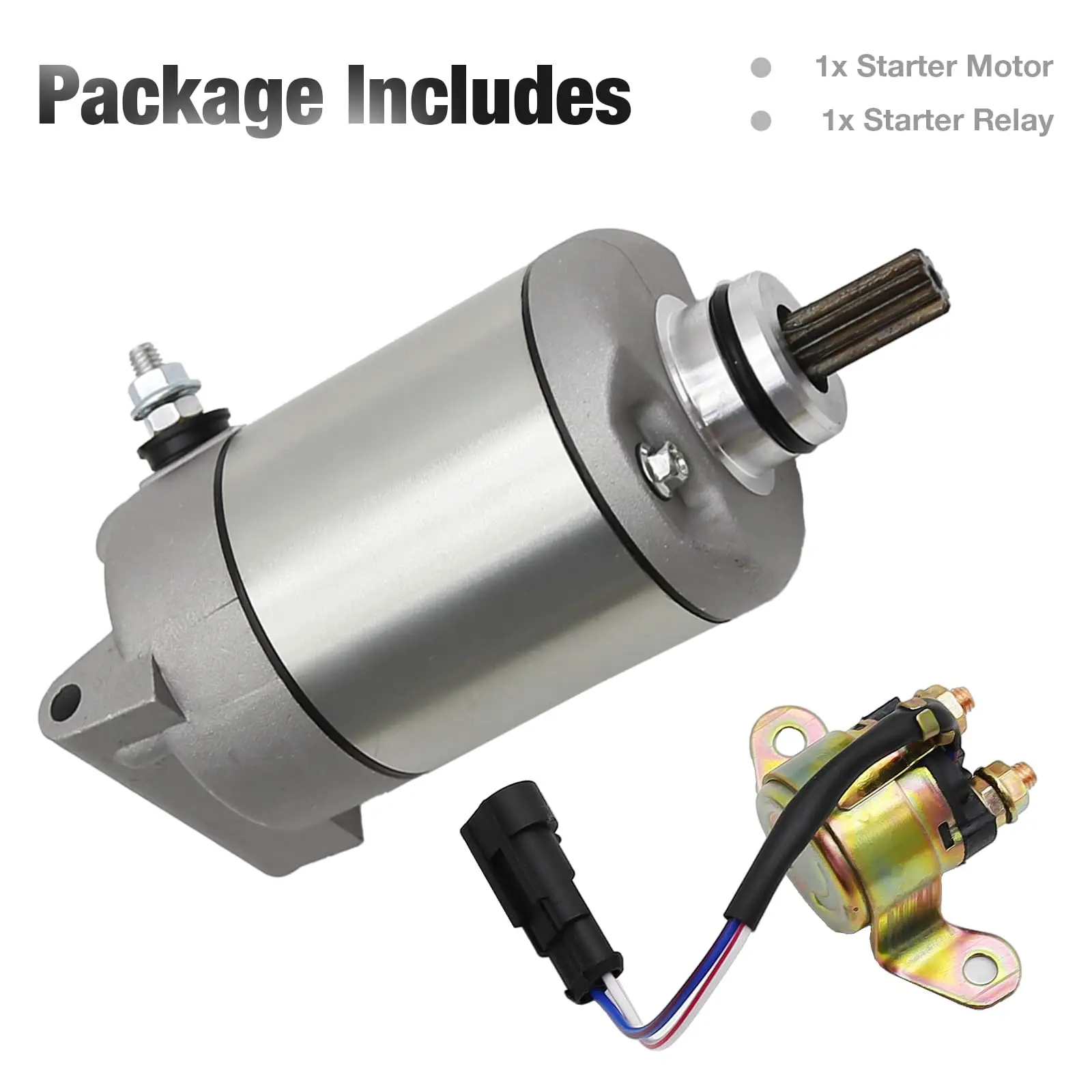 Стартер и реле для Polaris Sportsman 570 450 EFI 2014-2020/Ranger 570 500-2014 ACE 2021 500 570-2014 RZR 2019
