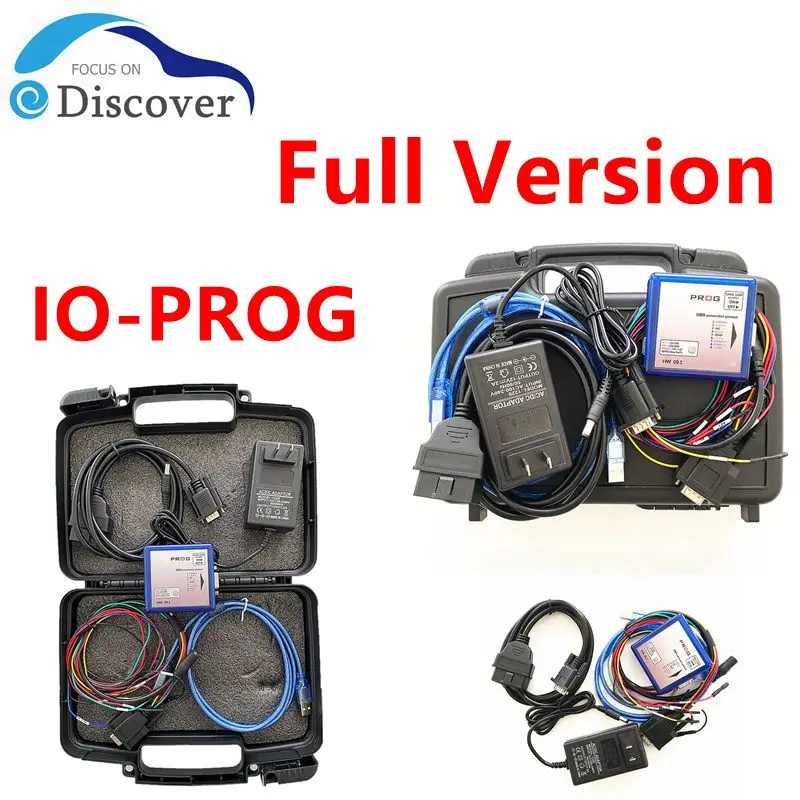 

IO-PROG Full Terminal BD9 Connector Pinout Programmer License Activation Device Only HW 09.1 Online With ECU TCM BCM EPS