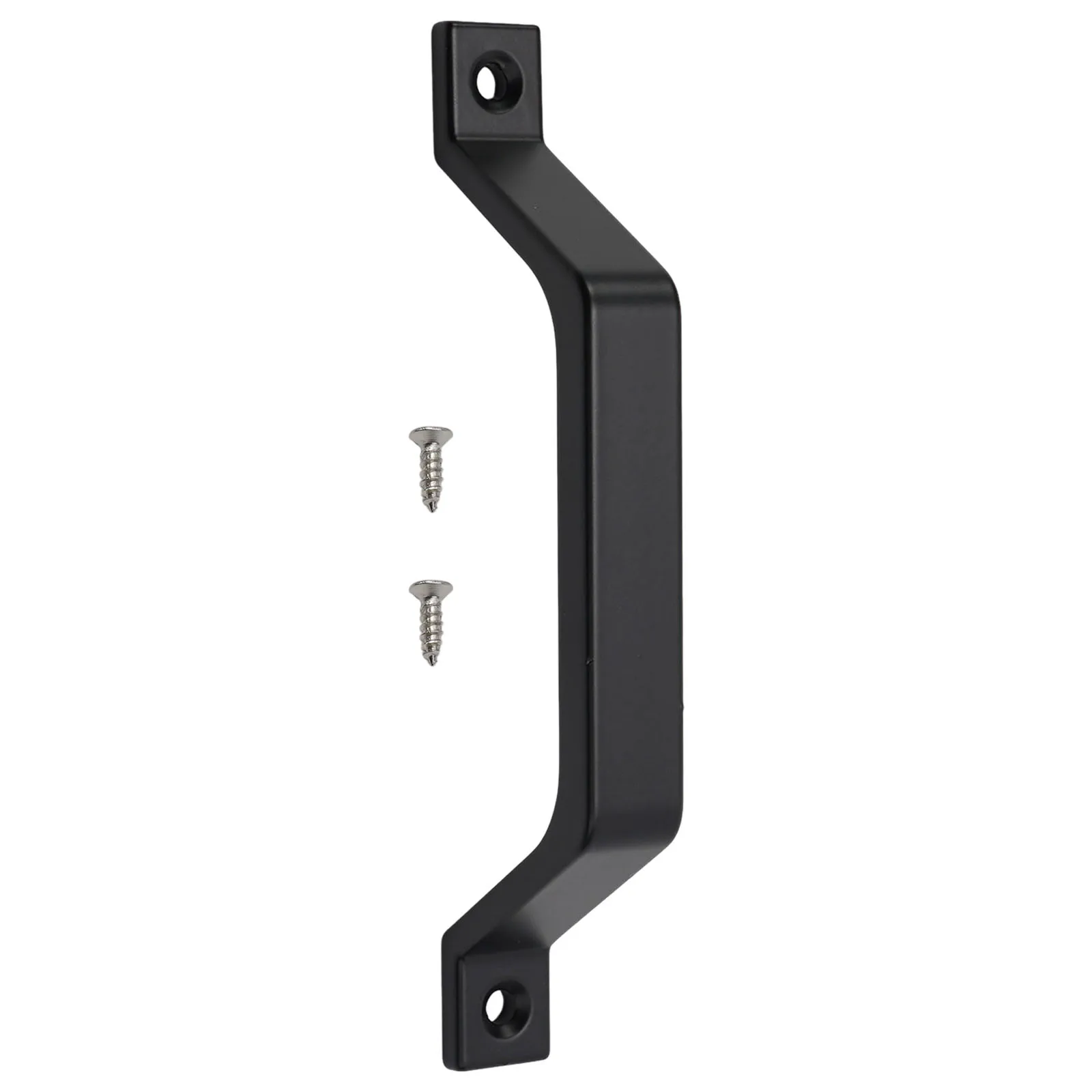 Description Picture 5 of itemSliding Barn Door Handle Black Iron Sliding Push Pulls Gate Shed Garage Cabinet Wood Door Handle Alloy Furniture Hardware