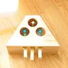 Wooden Cat Whack-a-mole Toy Cat Toy Hamster Toys Wooden Cat Toys For Play With Cat Cat Hamster Wooden Cute Funny 6