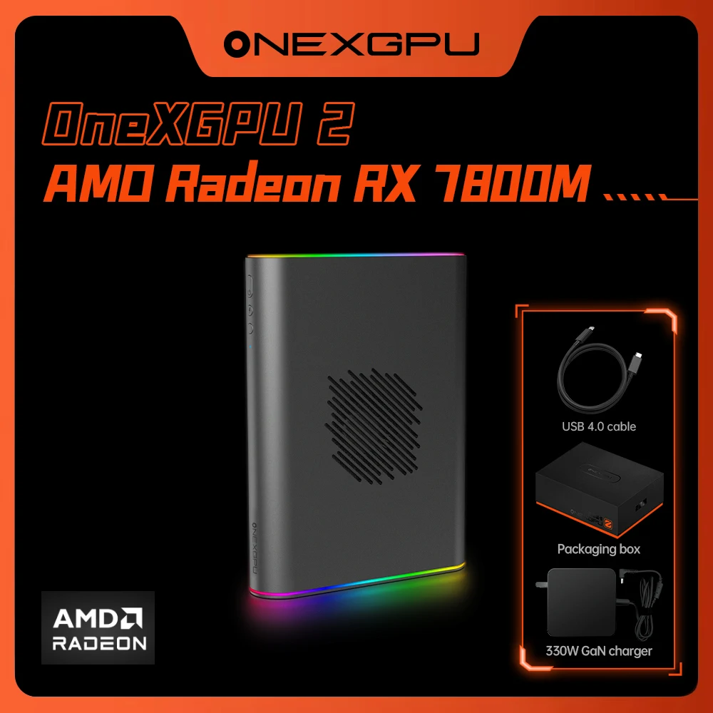 Onexplayer EGpu Onexgpu 2 究極の eGPU、AMD Radeon RX 7800M