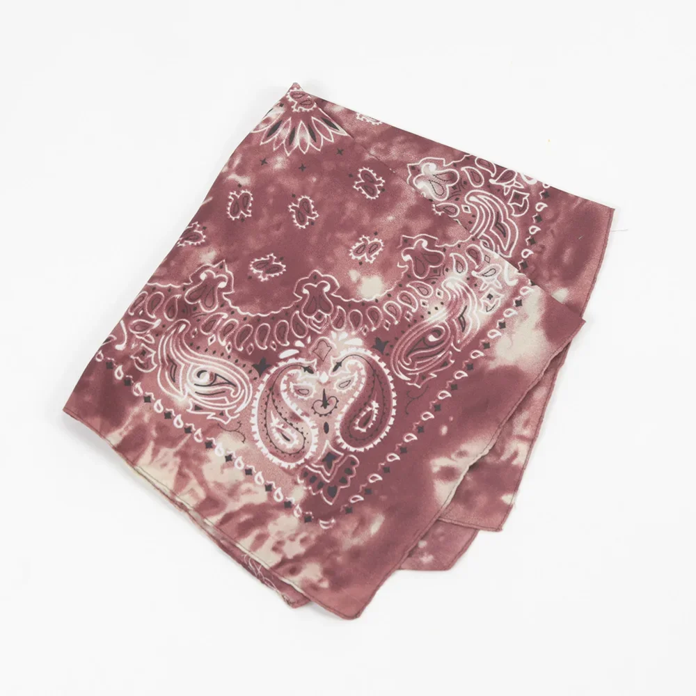 Böhmisches Bandana mit Paisley-Muster, Hip-Hop-Kopftuch, Outdoor Unisex-Stirnband, Handgelenkbandagen, Gesichtsmaske, Taschentuch – Detail 7
