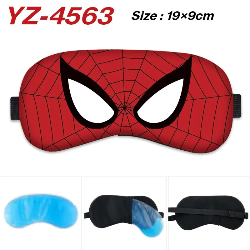 

Marvels Spider Man SuperHero Eye Mask Anime Figrues Cute Blindfolds Blackout Sleep Mask Hot Fashion Children Christmas Gifts