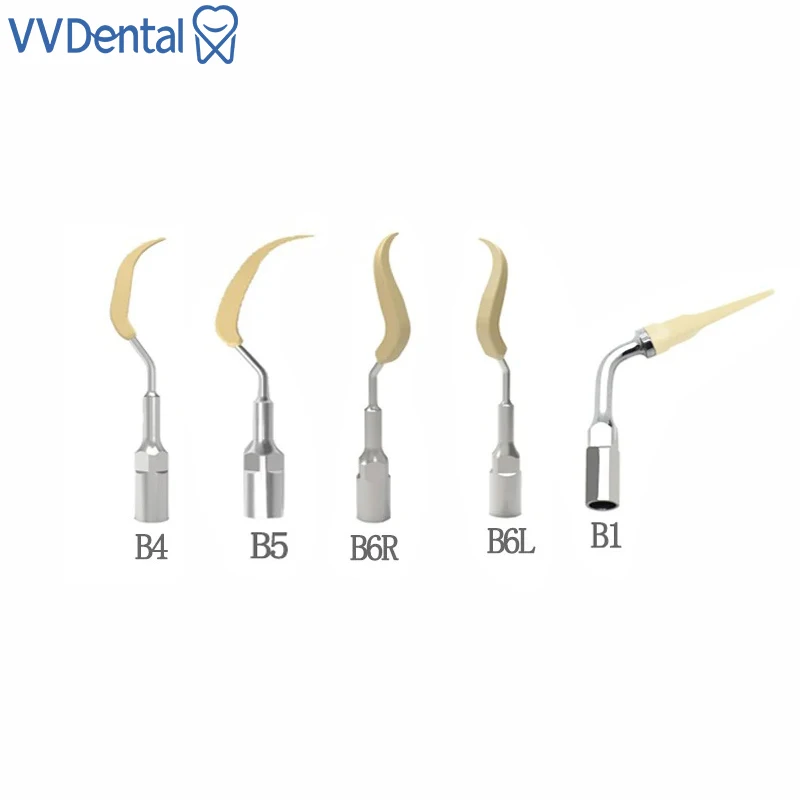 

VVDental Ultrasonic Dental Scaler Tip Fit EMS WOODPECKER-UDS Handpiece For Cleaning Implant Ceramic Orthodontic Teeth Tips