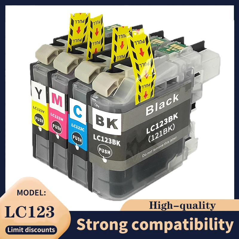 Jhaan Cartucce d'inchiostro per Brother LC123 LC123XL per Brother DCP-J132W DCP-J152W DCP-J4110DW DCP-J552DW DCP-J752DW MFC-J6520DW MFC-J6920 DW MFC-J4410DW MFC-J4510DW MFC-J470DW (Confezione da 9