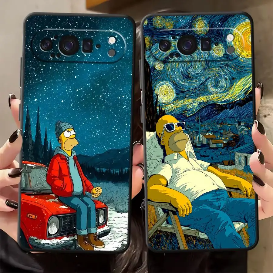 Cartoon Simpsons Phone Cover Case