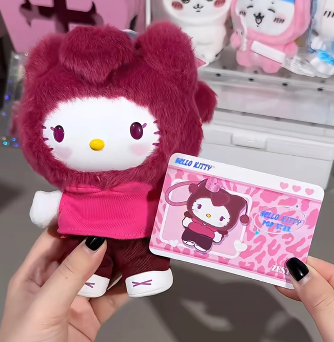 Genuine Hellokitty Pop Star Series Blind Box Trendy Toys Kawai