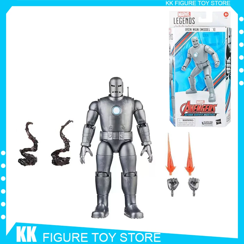 

Marvel Legends Avengers Anime Figure Iron Man 60th Anniversary Beyond Earth's Mightiest Action Figure Model Collectible gifts