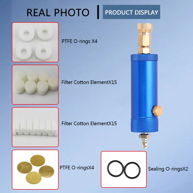 Air Pump Parts Pump Filter with SAFETY VALVE