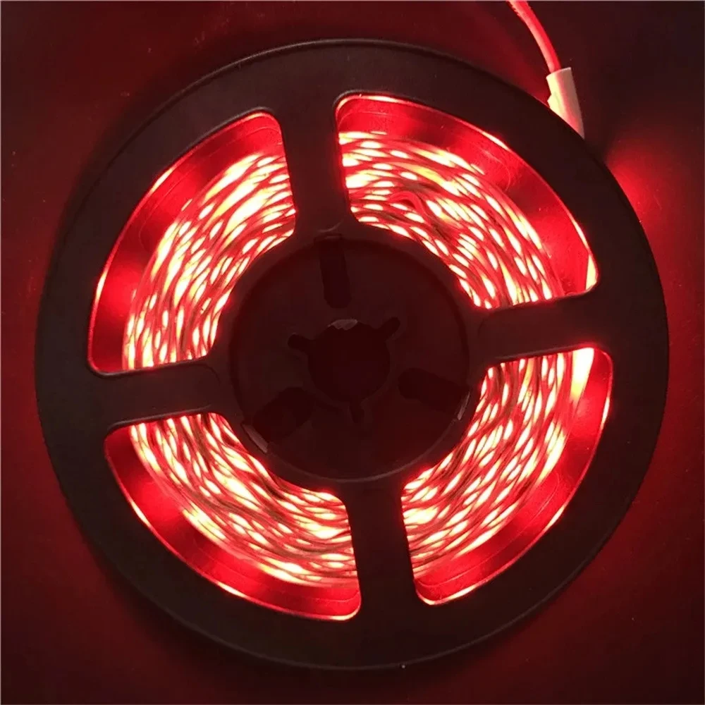 LED Strip Light 12V 5M 300 Leds SMD 2835 Diode Tape RGB & Single Colors High Quality LED Ribbon Flexible Home Decoration Lights