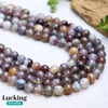 A+ Natural Botswana Stripe Agate Loose Sardonyx Beads For Jewelry Making DIY Bracelets Accessories 15'' 1
