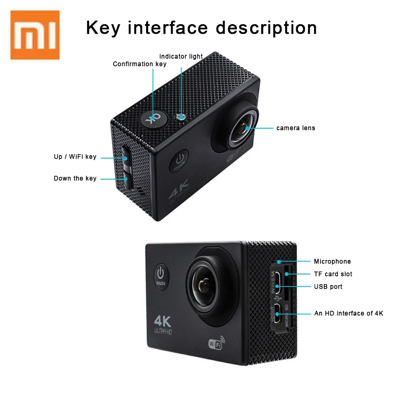 CAMARA XIAOMI MI ACTION MIC4K01NE 4K - SYSTEMarket