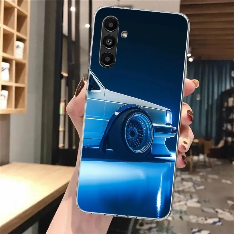 Sleek Golf Car Design Soft Phone Case