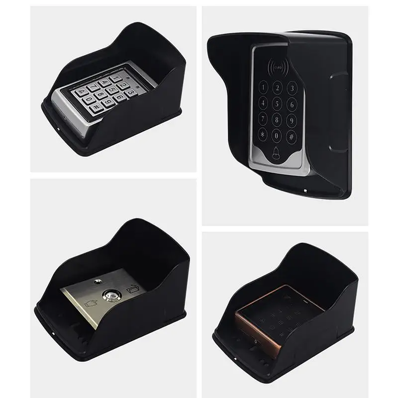 Doorbell Rain Cover Waterproof Weatherproof Wireless Rainproof Cover For Outside Any Push Button Doorbells wireless doorbell cover