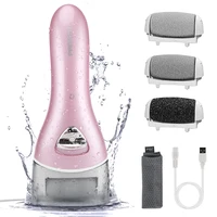 Pritech Foot Callus Dead Skin Remover Rechargeable Electric Pedicure Tools Professional Hard Cracked Dry Skin Spa for Bath 1