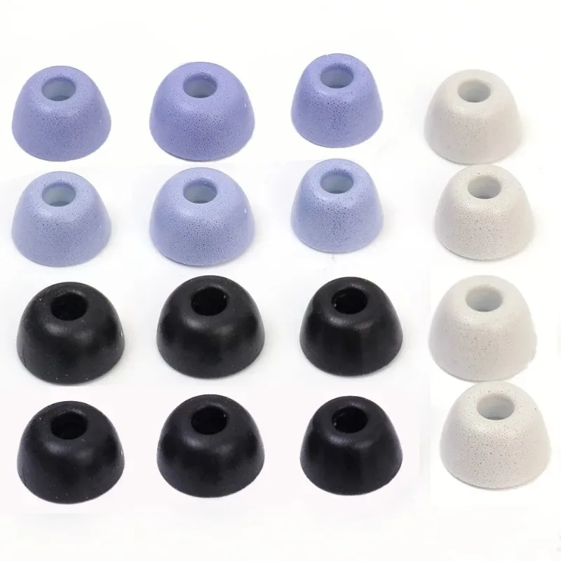 Premium Memory Foam Anti-Slip Eartips - Set of 3 Pairs (L/M/S)