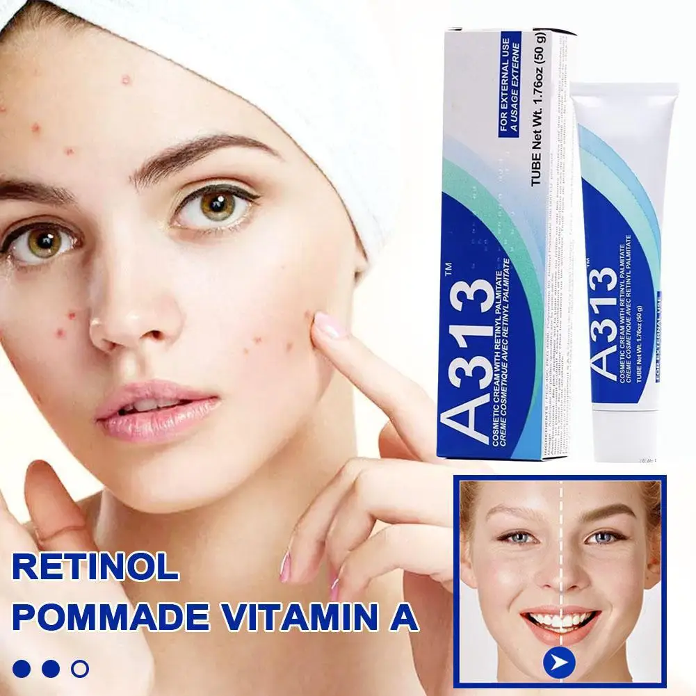 50g Retinol Pommade Moisturizing Serum Firmer Younger Deeply nourish Vitamin A Essence Reduce Fine Lines Tighten Skin Face Prime 6