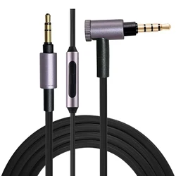 Premium 3.5mm Headphone Upgrade Audio Cable with Mic - 1.5m (Wire controlled)