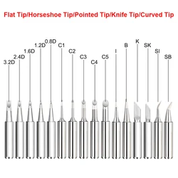 900M T Series Pure Copper Soldering Iron Tip Universal Lead-free Welding Sting For Hakko 936 FX-888D 852D+Soldering Iron Station