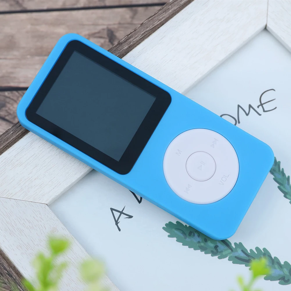 1.8 Inch Color Screen MP3 MP4 Music Player Built-in Speaker Mini Walkman Bluetooth-compatible 5.0 Suppprt TF Card for Windows XP
