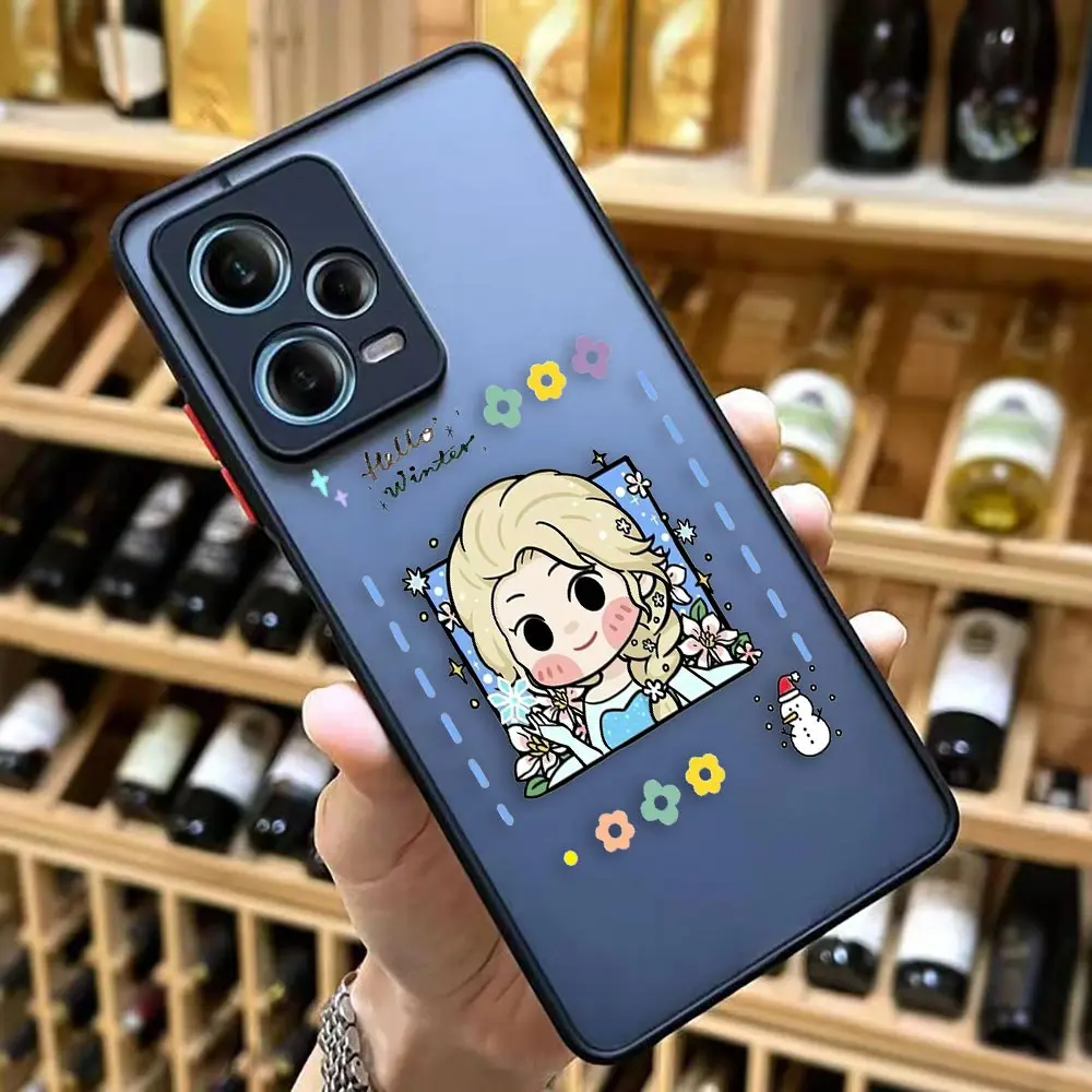 thumbnail image 1 of Funda mate para Redmi NOTE 12 11 10 11S 10S 9 9S 9T 8 7 6 5 4 PRO PLUS 4G 5G Funda Coque Capa Shell dibujos animados Anime Blancanieves, 1 of 5
