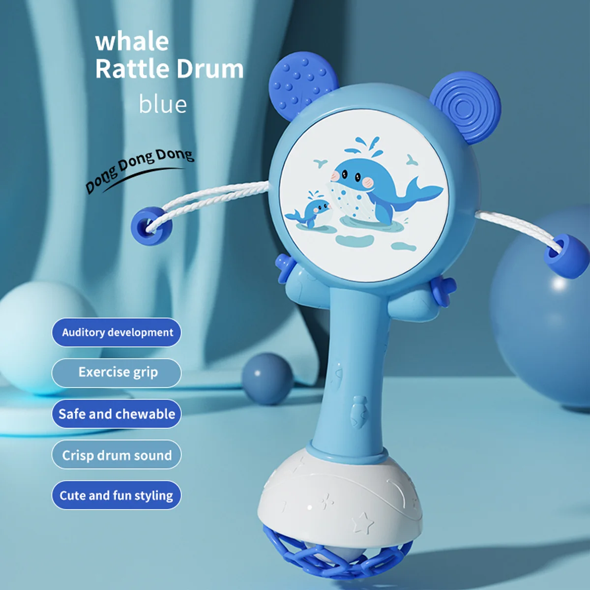 Baby Rattle Teether Toy 5