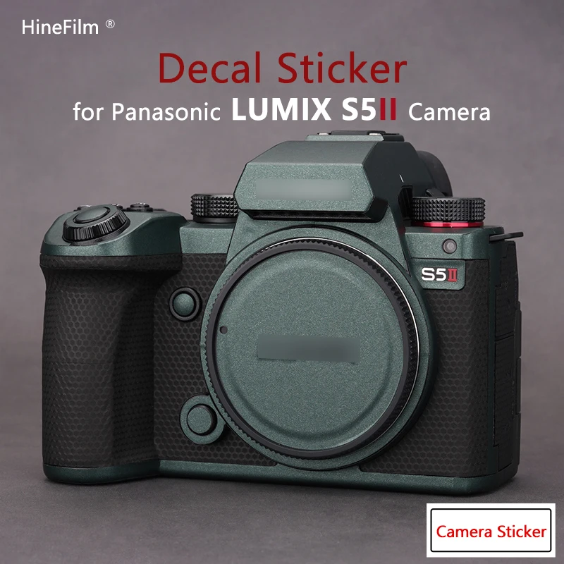 

Lumix S5II Camera Sticker S5M2X / S5M2 Protective Film for Panasonic DC-S5M2 Camera Premium Decal Skin Cover Case Film Wrap