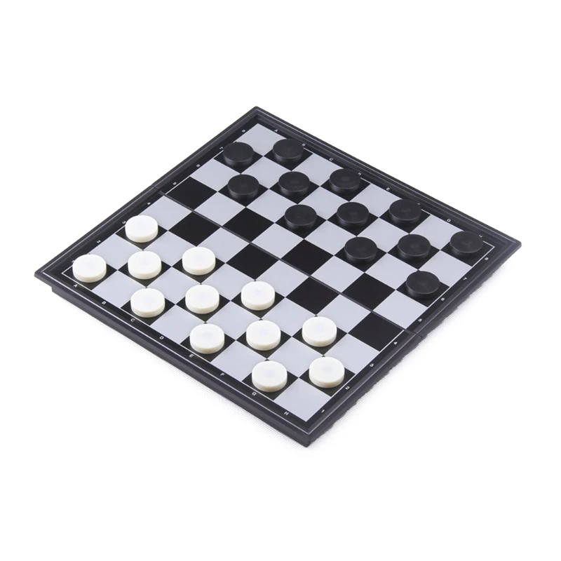 Travel Chess Set Travel Game Folding Chess Board Plastic Chess Checkers Educational Toy for Kids and Adults Dropship chores chart daily checklist board adults schedule reminder board dropship