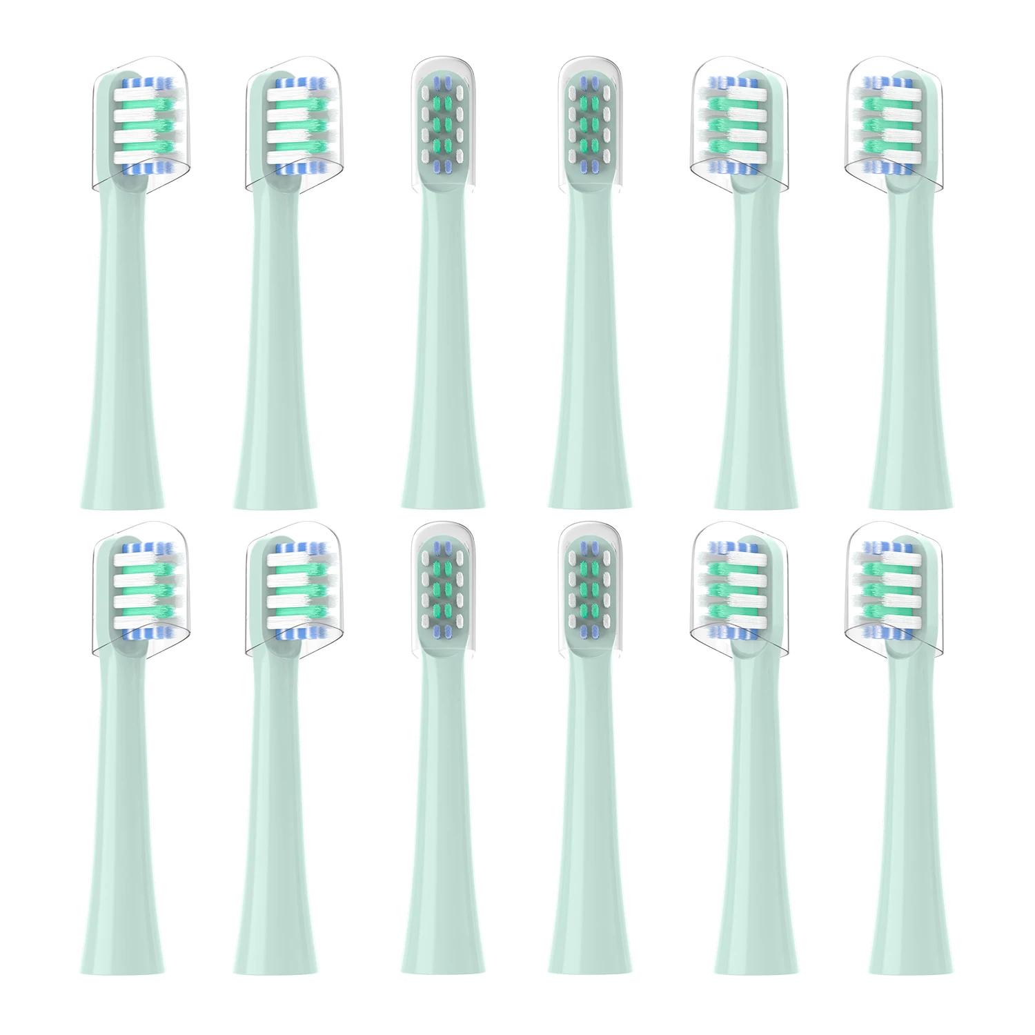 Substituição Toothbrush Heads Compatível com Colgate Hum Conectado Bateria Inteligente Toothbrush Refill Head12 Pack