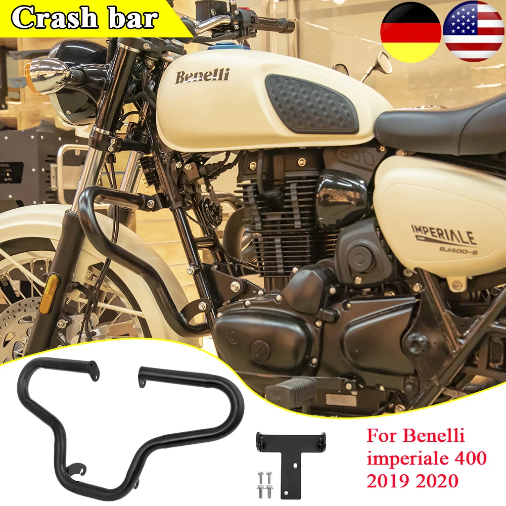Per 2019-2022 Benelli 400 Imperiale Crash Bar Moto Protezione Paraurti Protezione Per Benelli Imperiale 400 Accessori