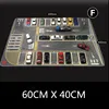 80CM 1:64 Scale Model Car Scene Mat Large Parking Lot Mat for Diecast Vehicle Scene Display Toy Mouse Pad Scene Show Toy 6