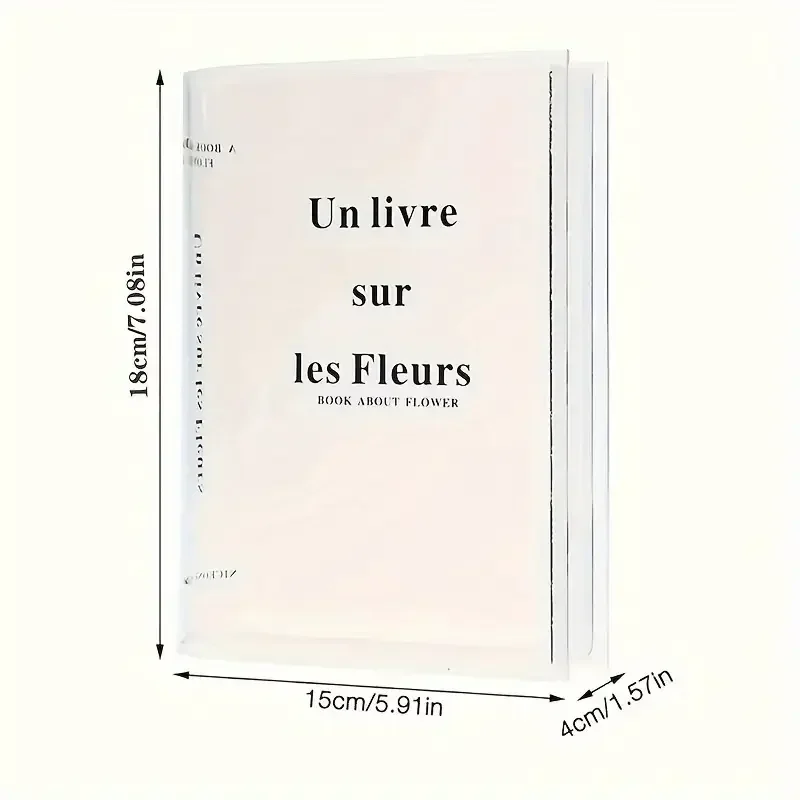 Clear Book Vase Acrylic Vase Room Decor