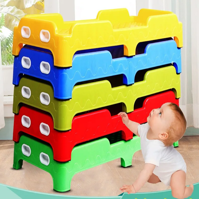 ChildrensBedKindergartenPlasticBedNapBedCamaInfantilLit