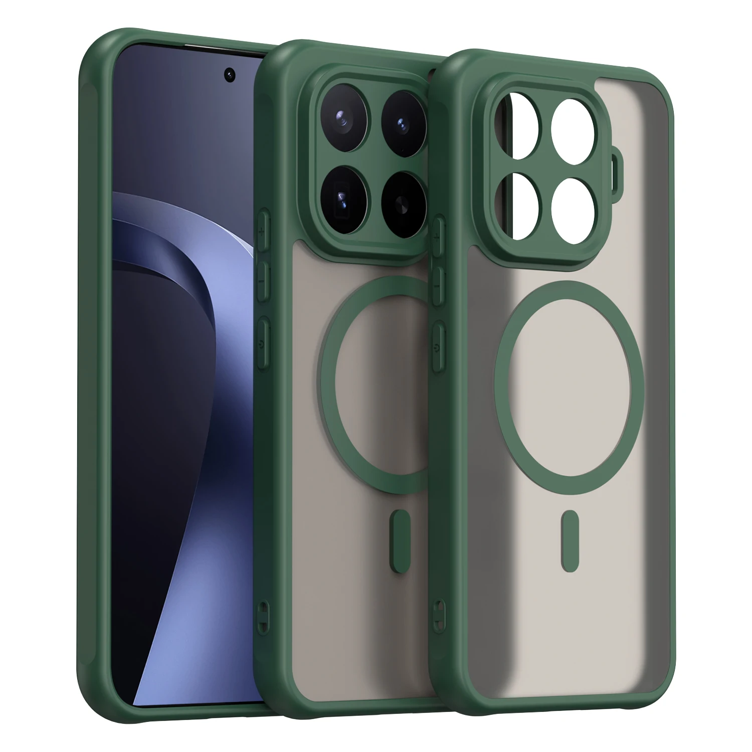 New Luxury Matte Magnetic Shockproof Phone Case