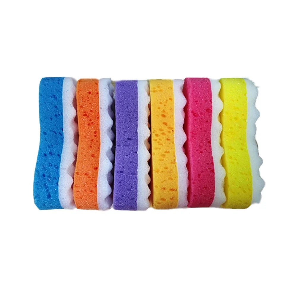 1pc Soft Shower Sponge for Bathing Body Scrubber Massager Exfoliating Bath Bubble Balls Wash Cloth Skin Care Bathing Accessories 3