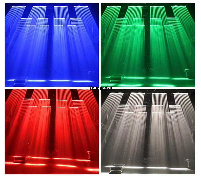 2 pieces 10x40w rgbw dmx led beam moving head bar light Party Dj stage led movin