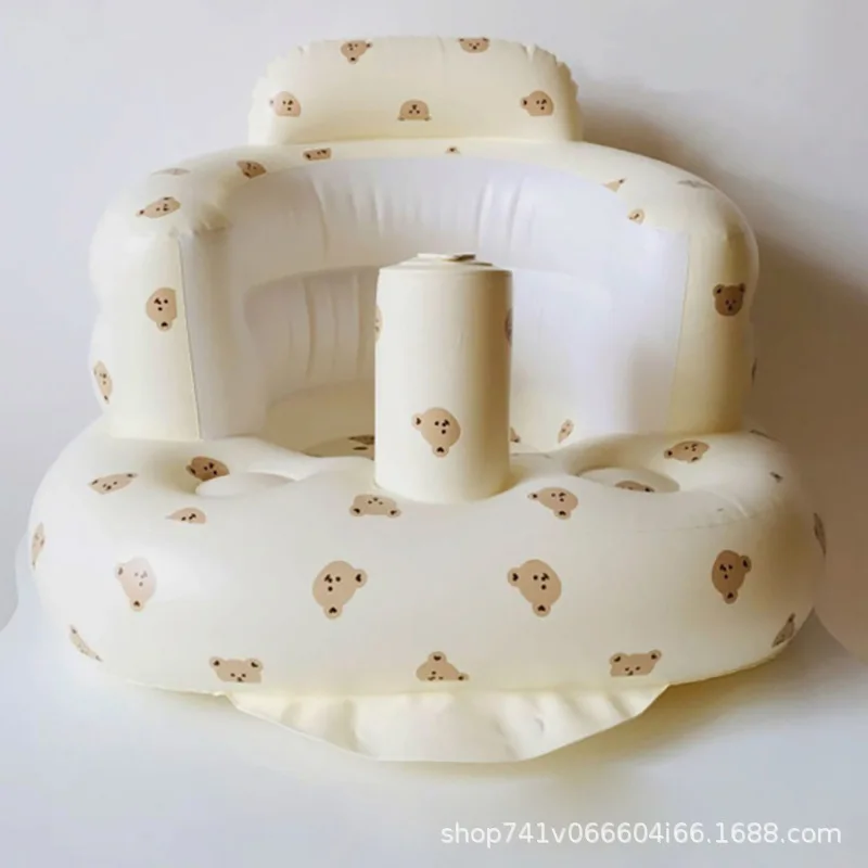 

Baby Inflatable PVC Sofa Chair Portable Bath Swimming Pool Children Seat for Traveling Ride-ons Pool Toys Baby Inflatable Sofa