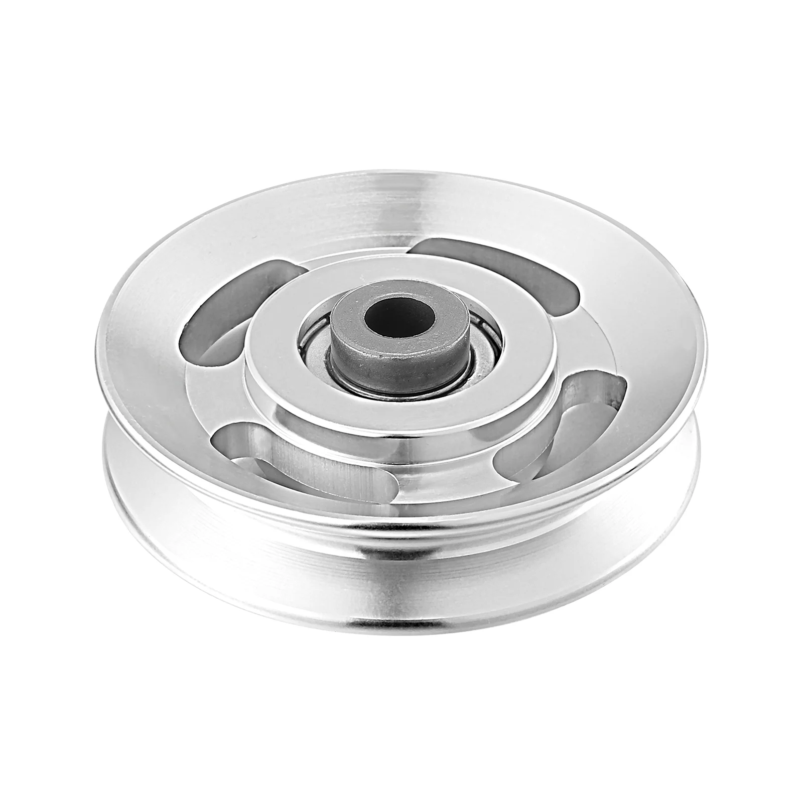 

Aluminum Alloy Bearing Pulley Wheel Cable Heavy Duty Pulley Gym Fitness Equipment Replacement Part