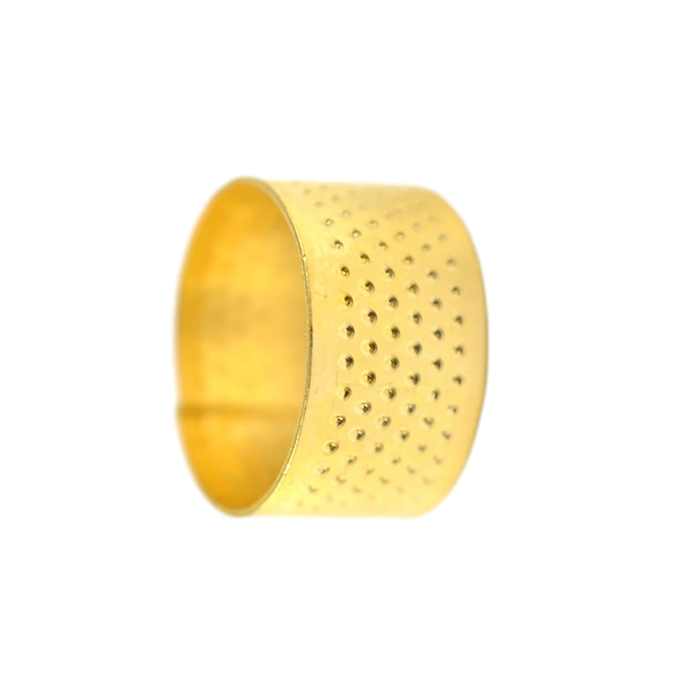 

Gold Package Contents Retro Finger Protector Specifications Antique Thimble Handworking Needle Convenient To Use