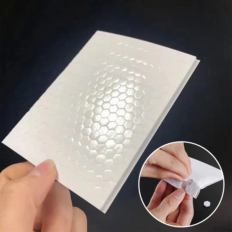 3D Double-Sided Foam Round/Hexagon Dots Self Adhesive Fastener Tape Strong Glue Magic Sticker Diy Paper Scrapbooking Craft double sided foam tape self adhesive stickers