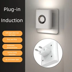 Rechargeable Smart LED Night Light with Motion Sensor for Bedroom and Home Décor (EU Plug Model)