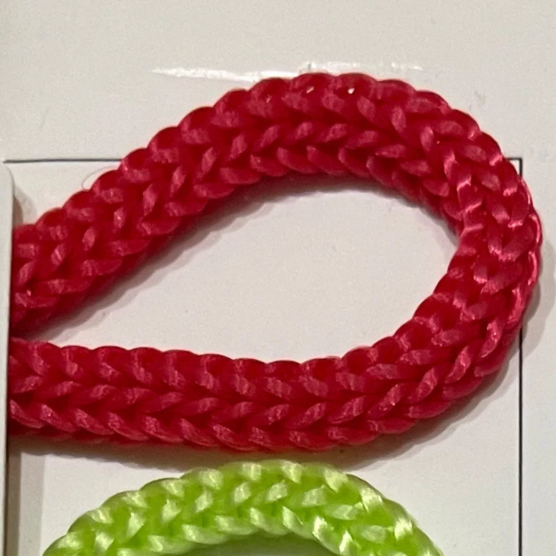 Vibrant 4mm Nylon Crochet Cord for Hand-Woven Macrame and Bracelets – Multiple Length Options